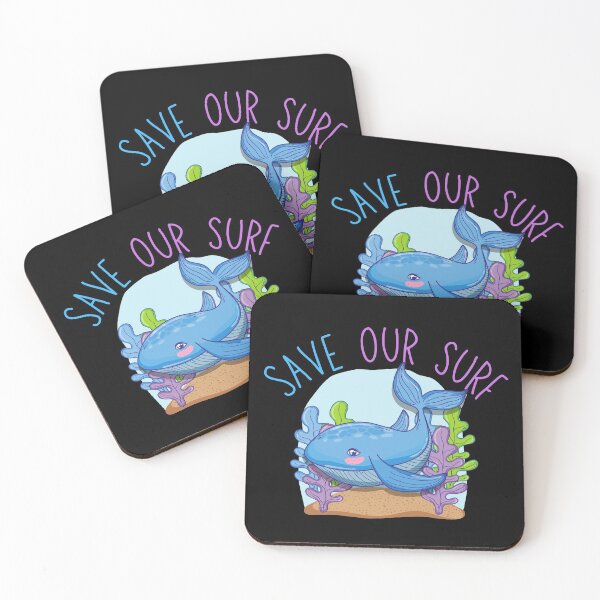 Item preview, Save Our Surf Whale designed and sold by casualism.