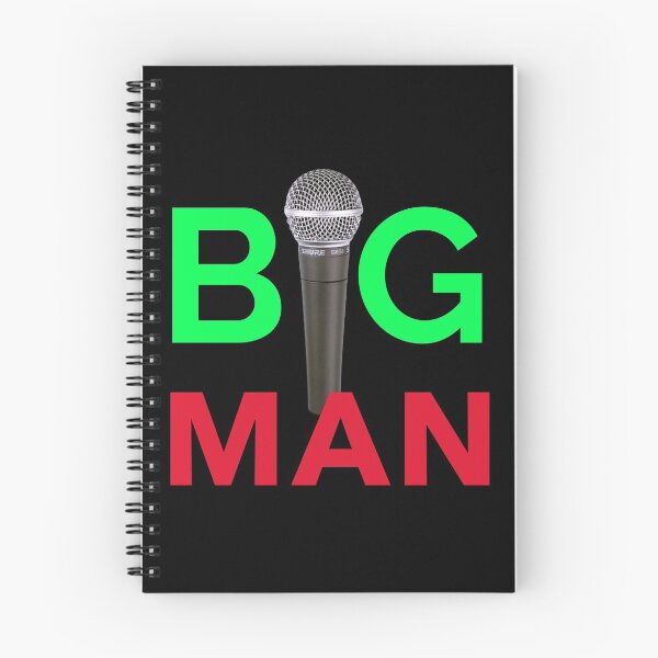 Item preview, Big mic man designed and sold by GrimeAndDrill.
