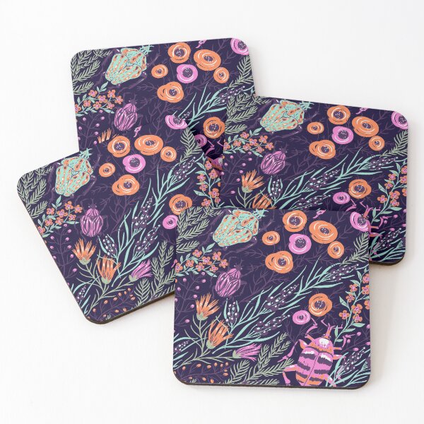 Item preview, Flowers and Bugs Pattern designed and sold by ChloeDesigns00.