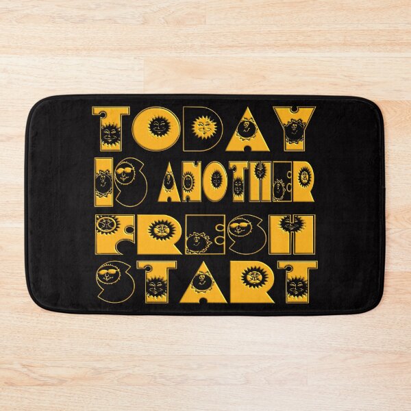 Item preview, TODAY IS ANOTHER FRESH START - WONDERFUL POSITIVE MOTIVATIONAL AND INSPIRATIONAL QUOTE designed and sold by Ralek.