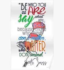 Be who you are! Poster