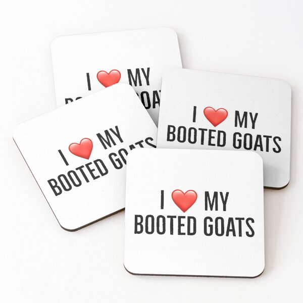 Item preview, I love my booted goats designed and sold by Yviemakes.