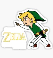 Call Me Zelda One More Time Sticker