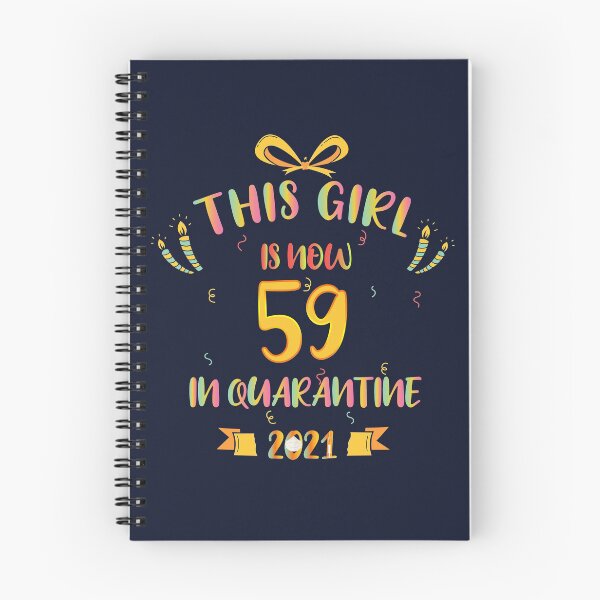Item preview, This Girl Is Now 59 In Quarantine 2021 - Birthday Gifts designed and sold by yeknow.