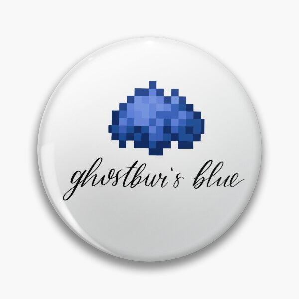 Item preview, "Ghostbur's blue" Minecraft Blue Dye Item Ghostbur's Blue DreamSMP designed and sold by averycooluser.