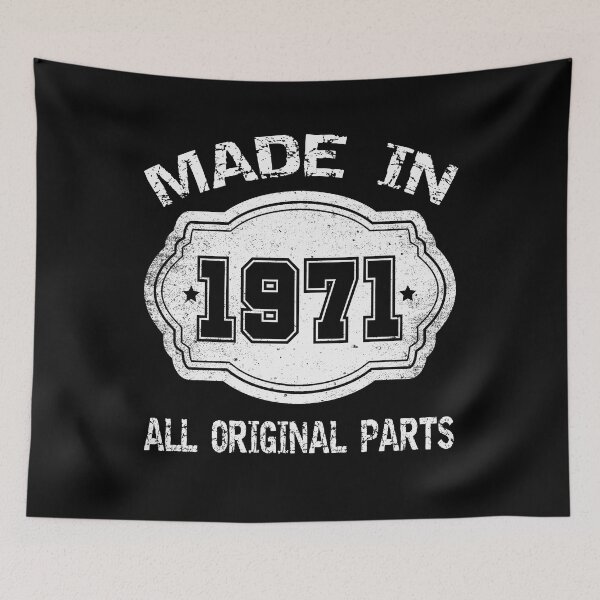Item preview, Vintage 1971 - 50th Birthday Gift 50 Year Old designed and sold by comcamworld.