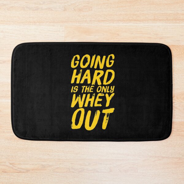 Item preview, Whey Pun - Going Hard Is The Only Whey Out designed and sold by ArqDezines.