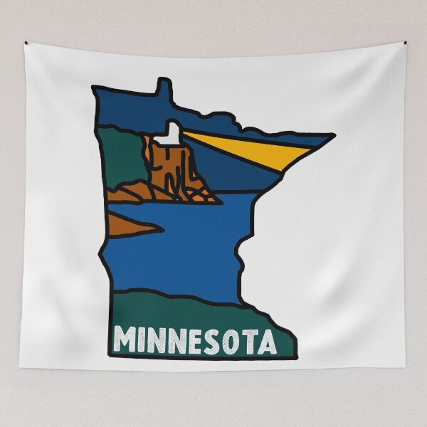 Item preview, Minnesota North Shore Decal designed and sold by Decal Mania.