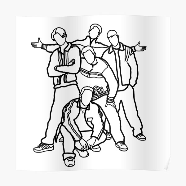 Backstreet Boys Coloring Pages