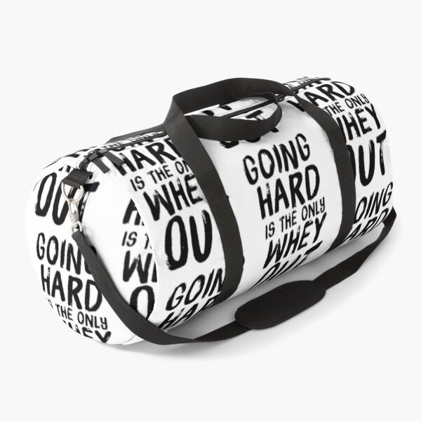 Item preview, Whey Pun - Going Hard Is The Only Whey Out Gym Quote designed and sold by ArqDezines.
