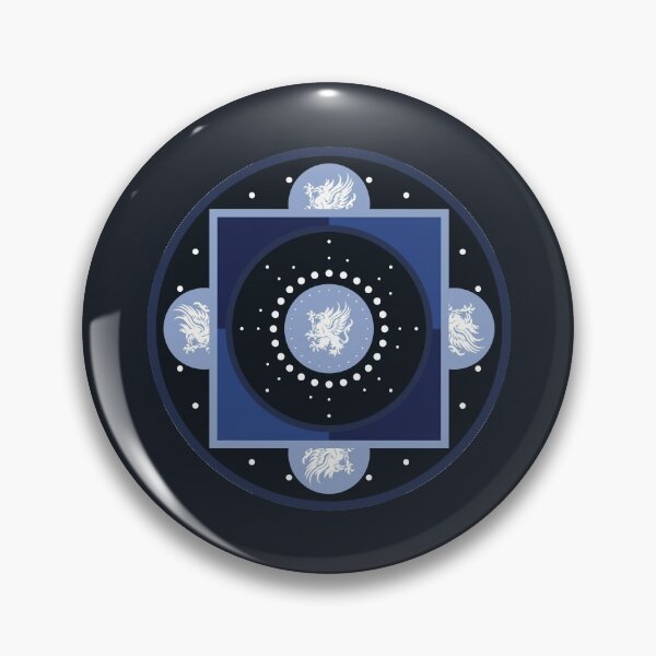 Item preview, Grey Warden Mandala - Dragon Age Geometric Art designed and sold by Yannick Toney.
