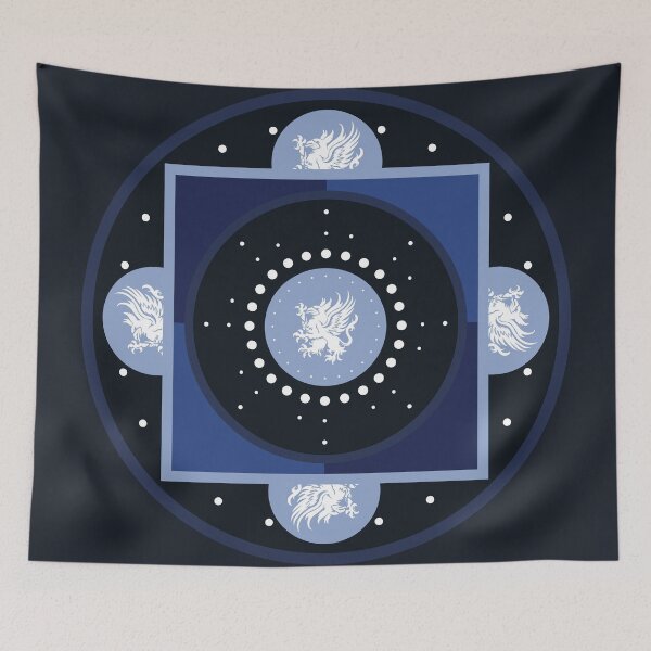 Item preview, Grey Warden Mandala - Dragon Age Geometric Art designed and sold by Yannick Toney.