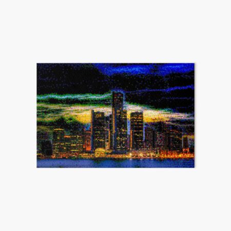 Artikel-Vorschau von Detroit, Stadt, Wolkenkratzer, Skylines, designt und verkauft von zareworks.