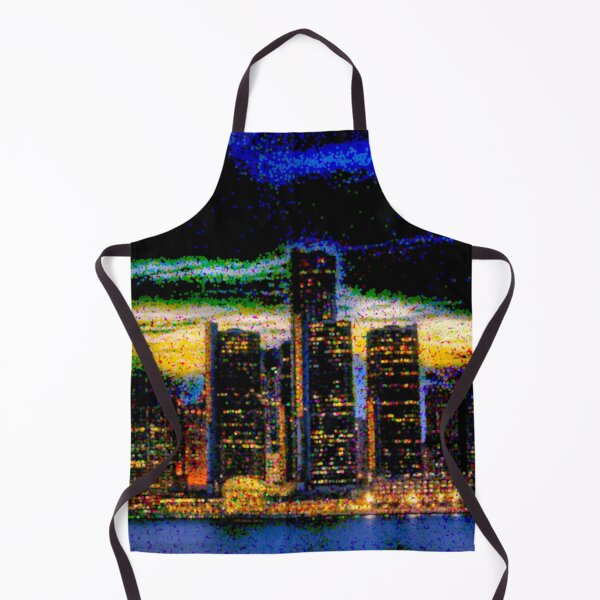 Item preview, Detroit City Skyscraper Skylines designed and sold by zareworks.
