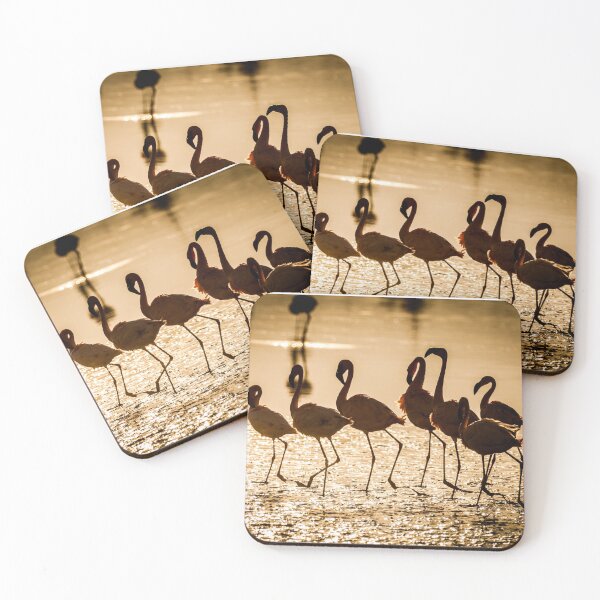 Item preview, Dancing flamingos designed and sold by Ingo Gerlach.