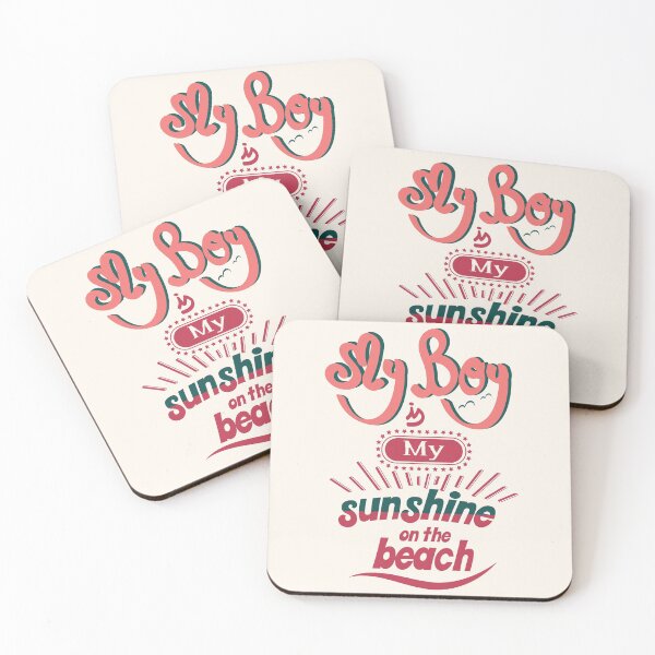 Item preview,  My Boyfriend is my sunshine on the beach (colors) designed and sold by Arteria Mix.