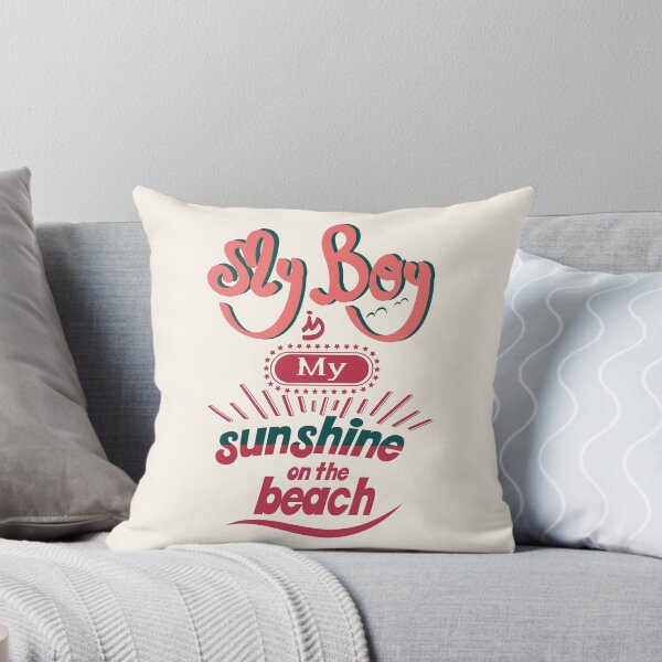 Item preview,  My Boyfriend is my sunshine on the beach (colors) designed and sold by Arteria Mix.