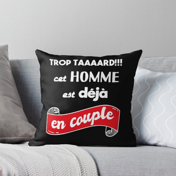 Aperçu de l'œuvre phrase drôle couple créée et vendue par Catcrea.