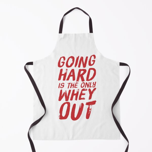 Item preview, Whey Pun - Going Hard Is The Only Whey Out Gym Funny Quote designed and sold by ArqDezines.