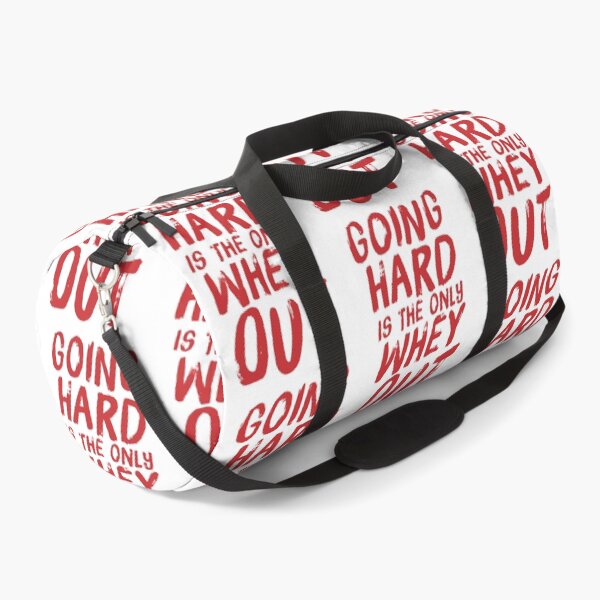 Item preview, Whey Pun - Going Hard Is The Only Whey Out Gym Funny Quote designed and sold by ArqDezines.