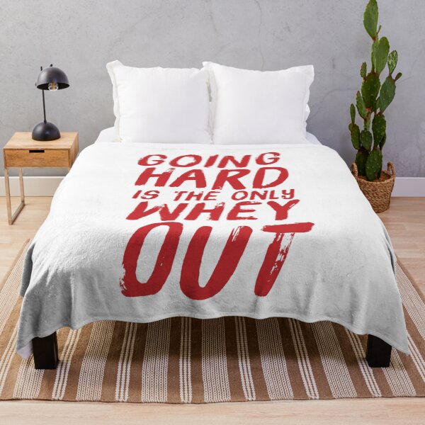 Item preview, Whey Pun - Going Hard Is The Only Whey Out Gym Funny Quote designed and sold by ArqDezines.