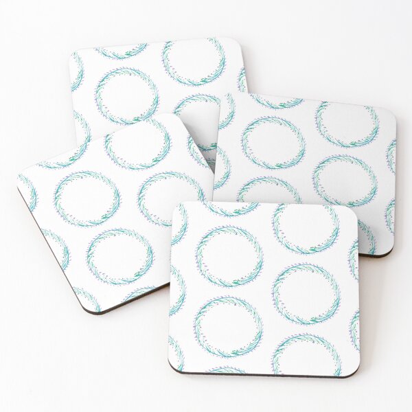 Item preview, Turquoise wreath designed and sold by Halyna Nechyporuk.