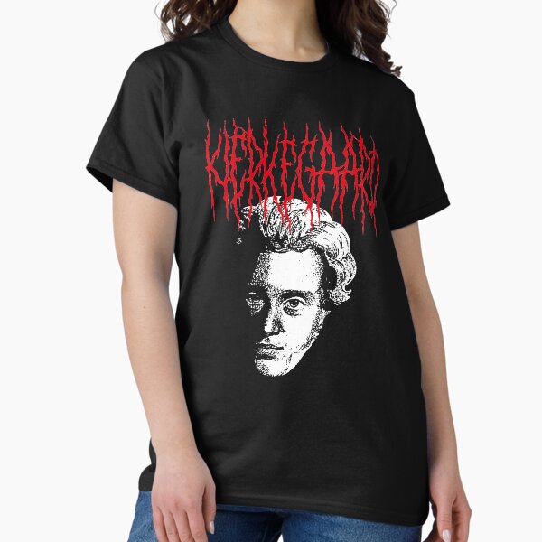 Item preview, Soren Kierkegaard Metal Philosopher designed and sold by The Philosopher's Shirt.