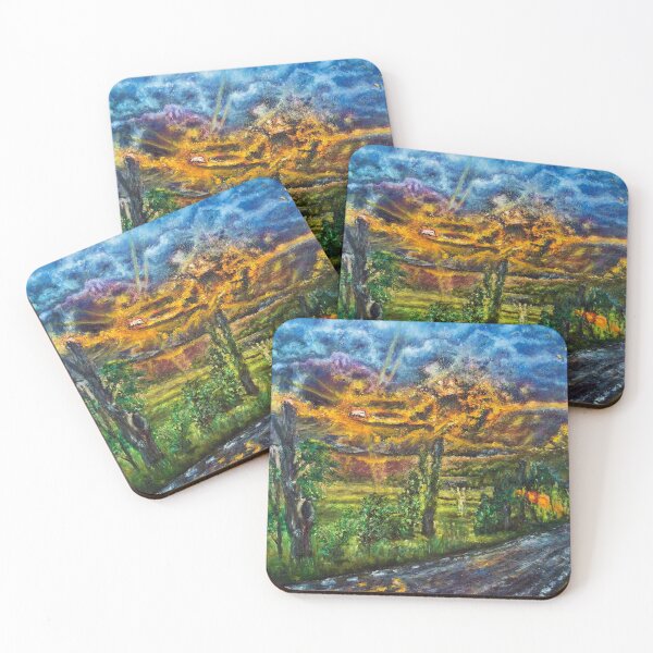 Item preview, Landscape in oils, "Birthday Sky" designed and sold by Josh De Pasquale.
