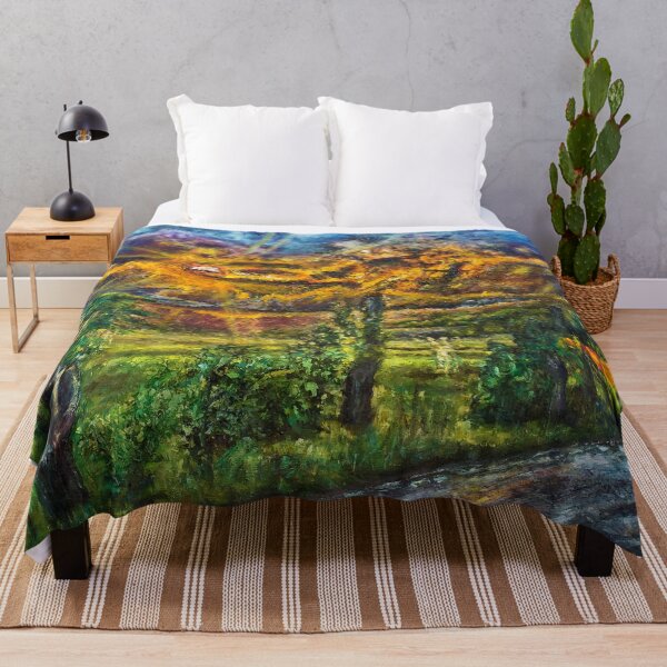 Item preview, Landscape in oils, "Birthday Sky" designed and sold by Josh De Pasquale.