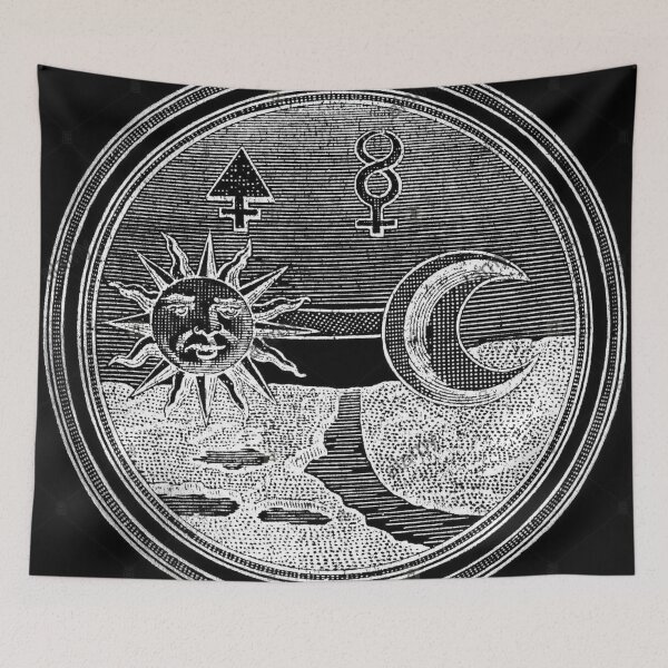 Item preview, Sol y Luna (Inverted) designed and sold by Jason Tompkins.