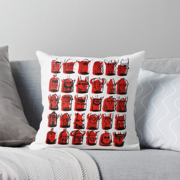 Item preview, Wee Helmeted Red Folk designed and sold by LotteFisher.