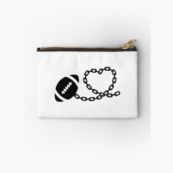 Item preview, Fútbol americano en cadena en forma de corazón designed and sold by 22ndbrand.