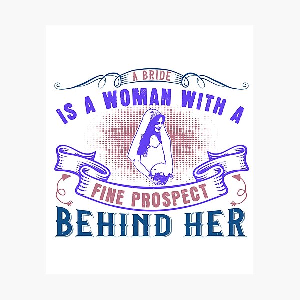 Item preview, A Bride | Woman with a Fine Prospect designed and sold by teamph.