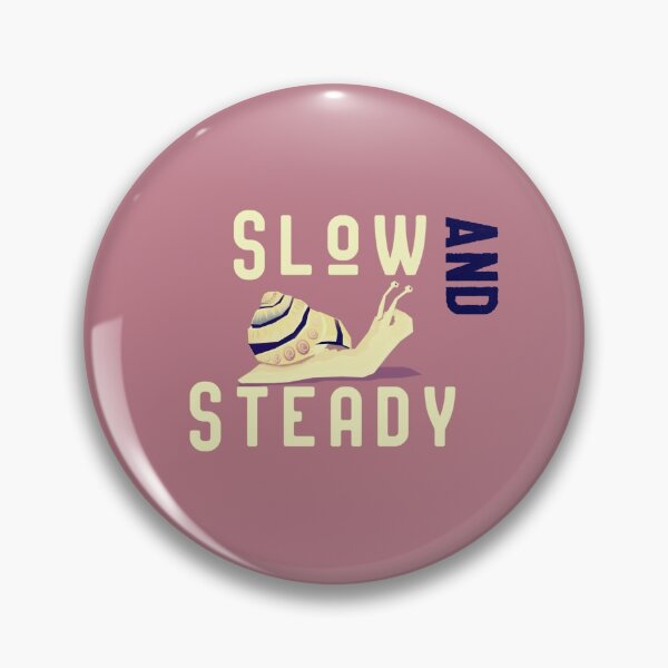 Item preview, Slow and Steady (Snail) designed and sold by Kerras Kjobed.
