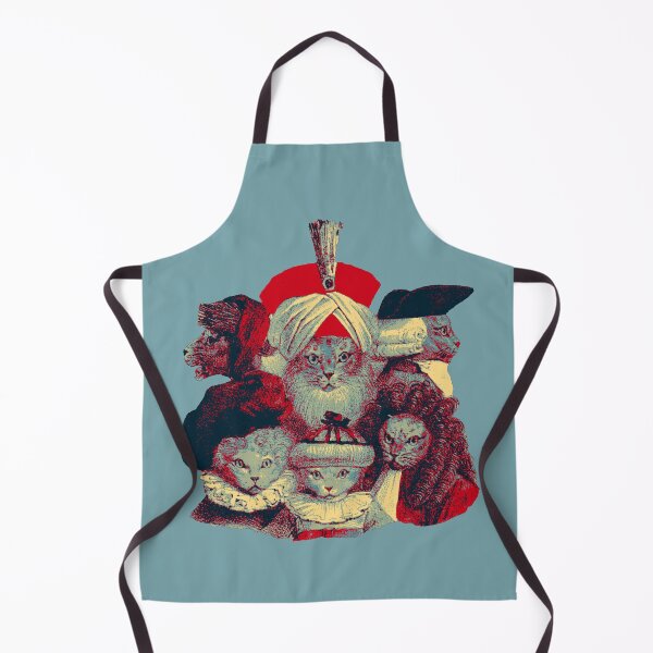 Item preview, Les Chats Coiffés (The Hair-Dressed Cats) poster designed and sold by SolidEarthArt.