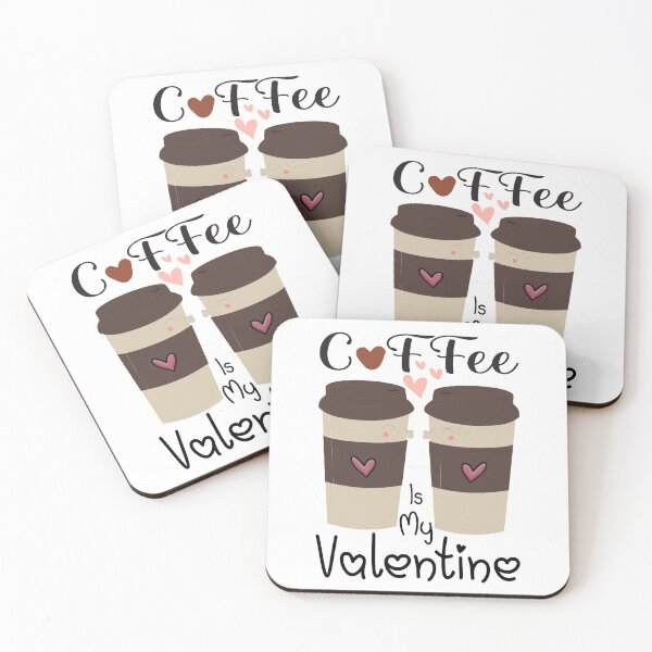 Item preview, Coffee Is My Valentine designed and sold by Aminepop.