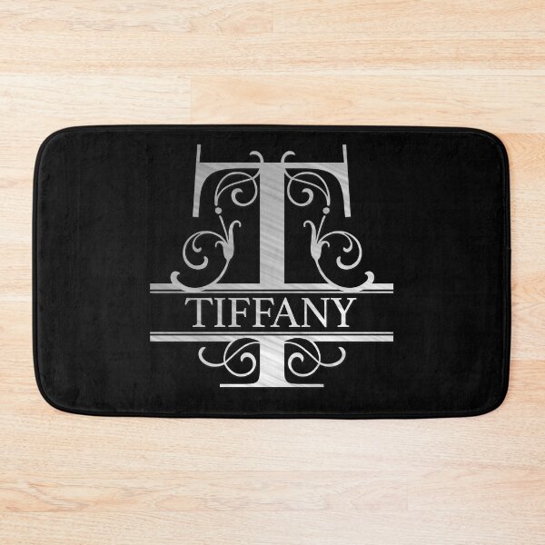 Item preview, Tiffany Name - Silver Metallic Style  Monogram Letter T The Tiffany Name Gift For Tiffany designed and sold by JoleneHarty.
