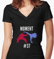 Evo Moment #37 Women's Fitted V-Neck T-Shirt