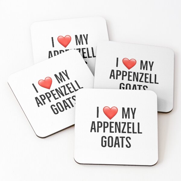 Item preview, I love my appenzell goats designed and sold by Yviemakes.