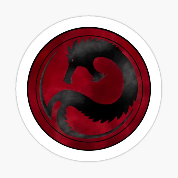 Battletech Kurita Logo Sticker