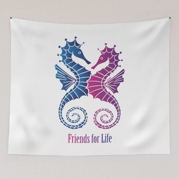 Item preview, Seahorses Friends for Life designed and sold by Inc-Solutions.