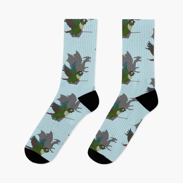 Item preview, Green Cheekd Conure Dragon Shadow designed and sold by FandomizedRose.