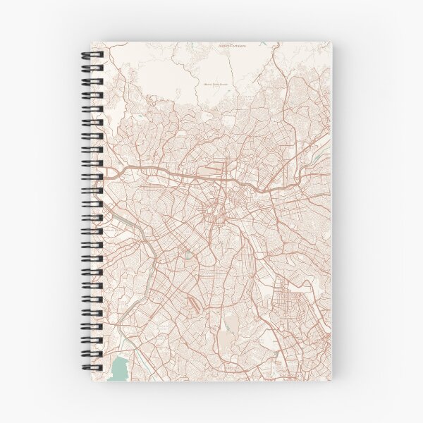Item preview, São Paulo, Brazil Map (Theme 2) designed and sold by Mapnify.