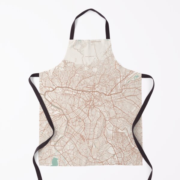 Item preview, São Paulo, Brazil Map (Theme 2) designed and sold by Mapnify.