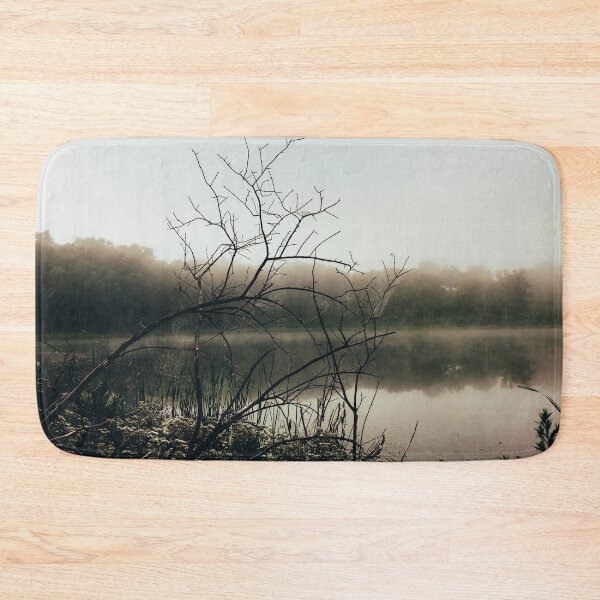 Item preview, Creepy Morning Fog Over The Lake designed and sold by Zurickdesigns.