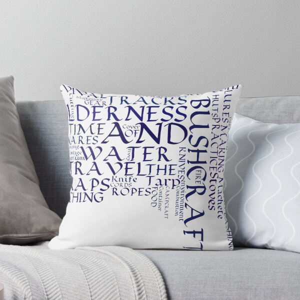 Item preview, Bushcraft Blues - Word Art designed and sold by Machrihanish.