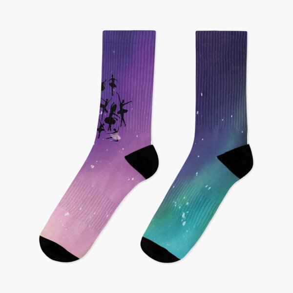 Item preview, All-over-print Ballerinas on Northern Lights designed and sold by KoolDsignsDANCE.