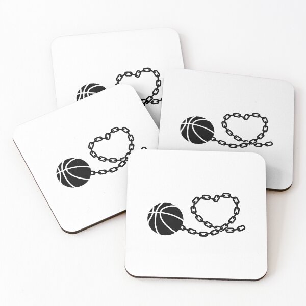 Item preview, Heart-shaped basketball on chain designed and sold by 22ndbrand.