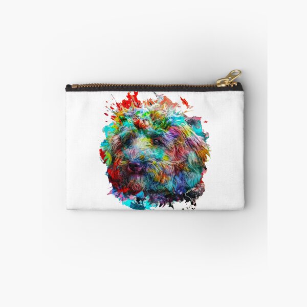 Item preview, Cockapoo Rainbow Adorable Multicolor Doodle Dog designed and sold by Labradoodlesetc.
