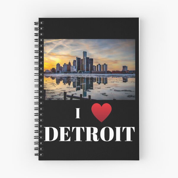 Item preview, Detroit city skyscraper skyline designed and sold by BarvinWayne.